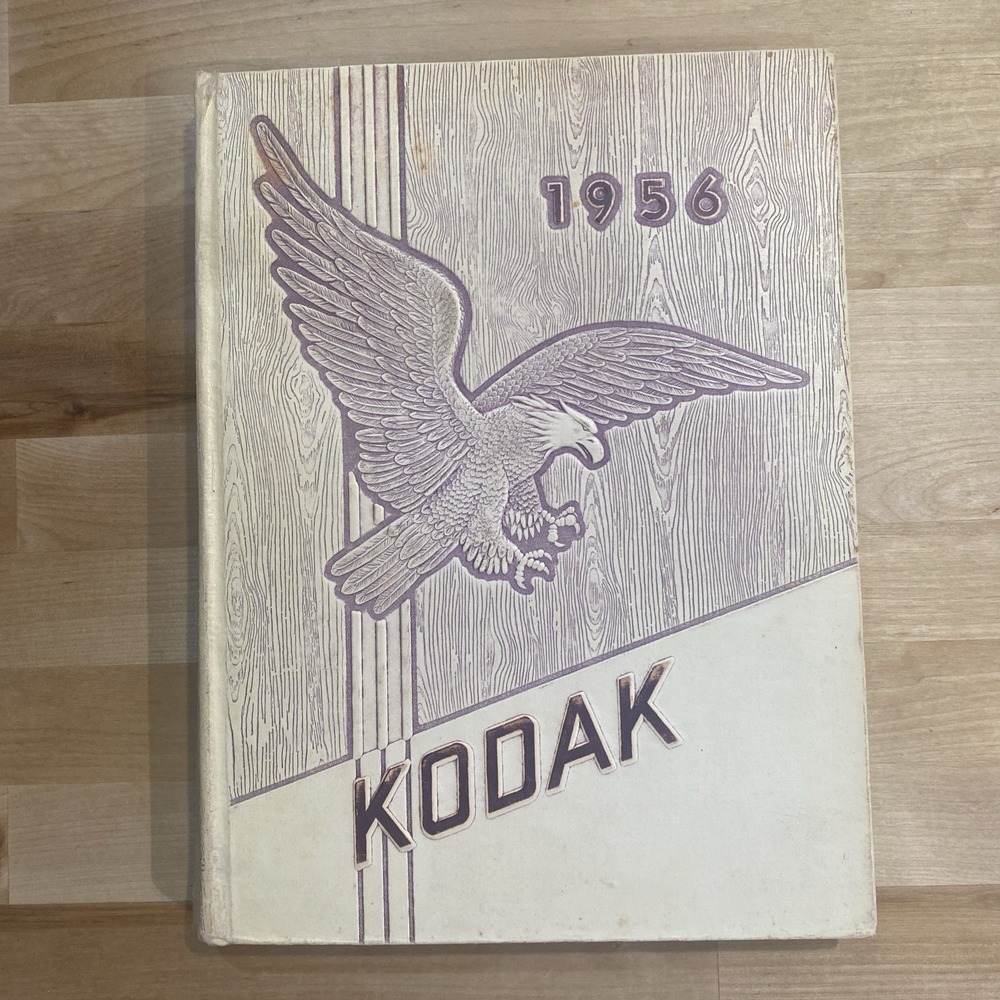 1956 Eau Claire High School Yearbook Kodak Volume 37 Eau Claire Wisconsin WI